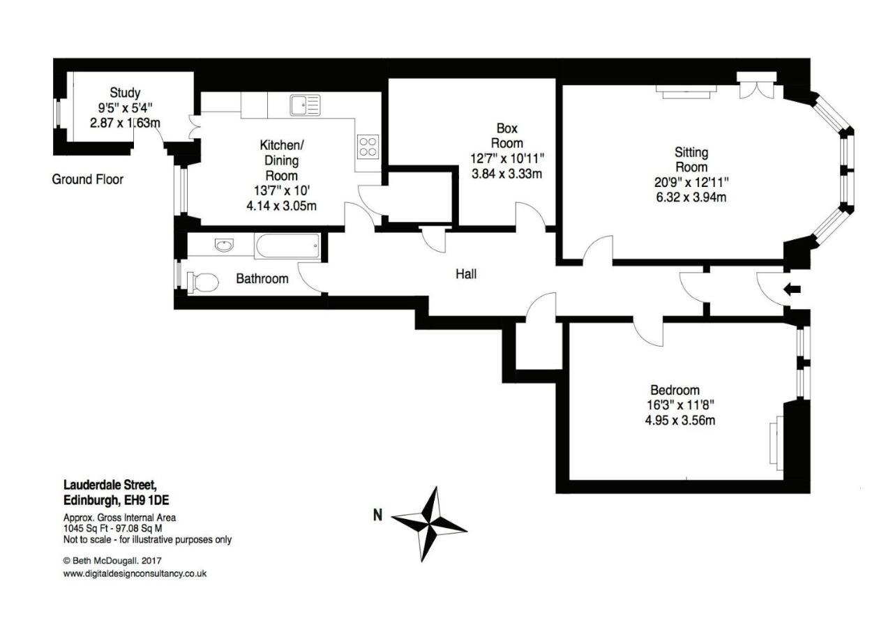 The Lauderdale Street Residence Edimburgo Exterior foto